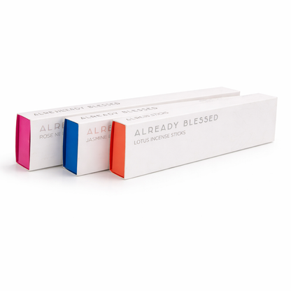 Rose Natural Incense Sticks – Low Smoke