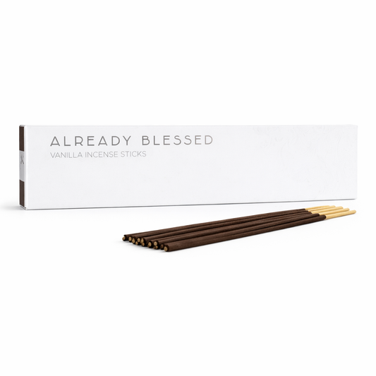 Vanilla Natural Incense Sticks - Low Smoke